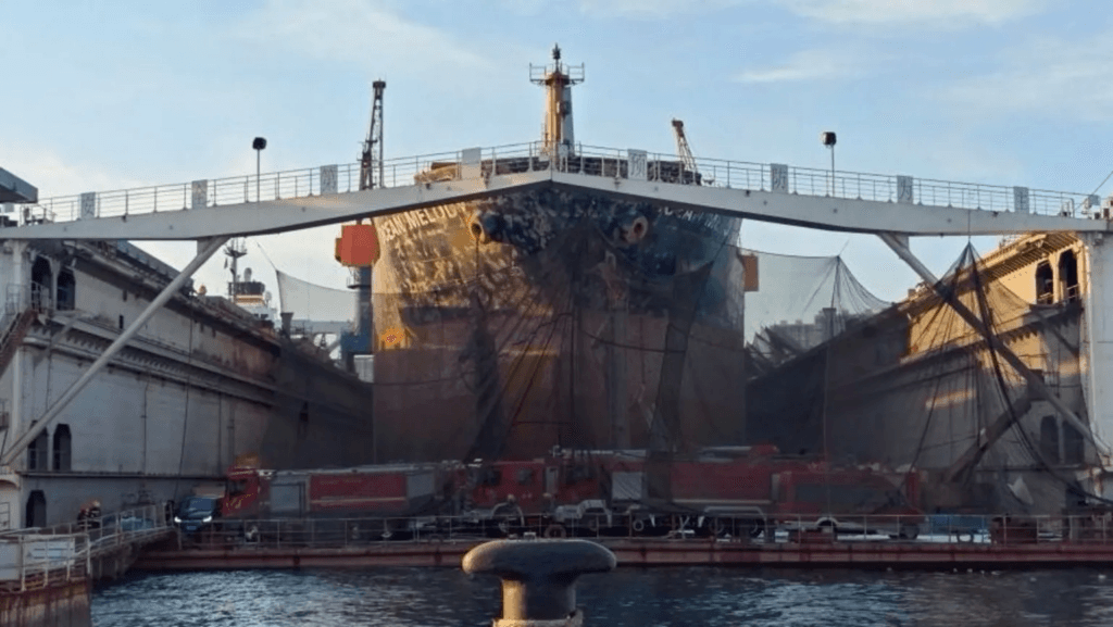 ‘Significant casualties’ after fire on cargo ship in eastern China