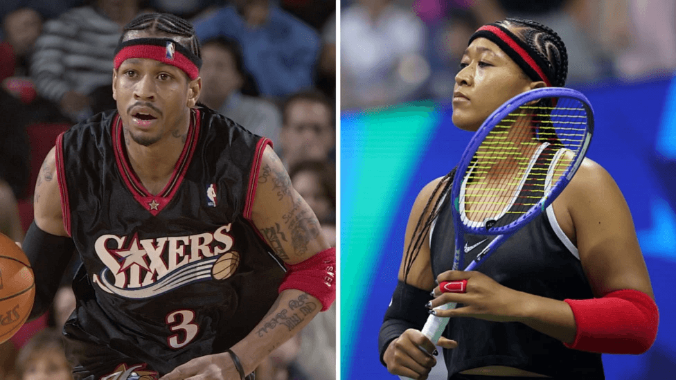 Osaka’s latest fashion statement inspired by ‘trailblazer’ Iverson