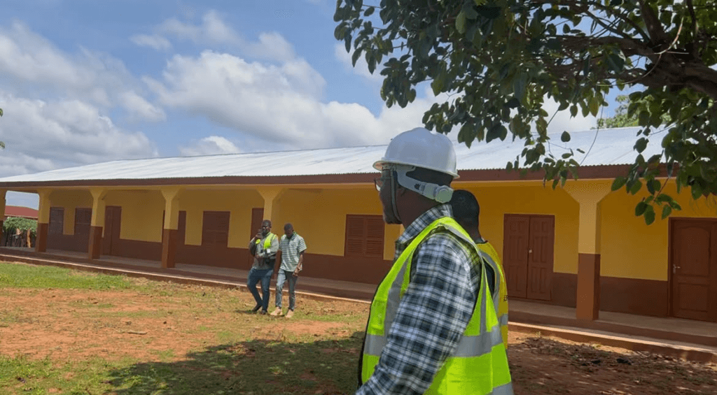 Sikaa Presby Basic School gets new classroom block after years of leaking roofs