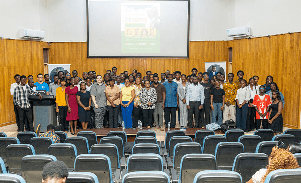KNUST students urged to look beyond Ghana for AI and robotics opportunities