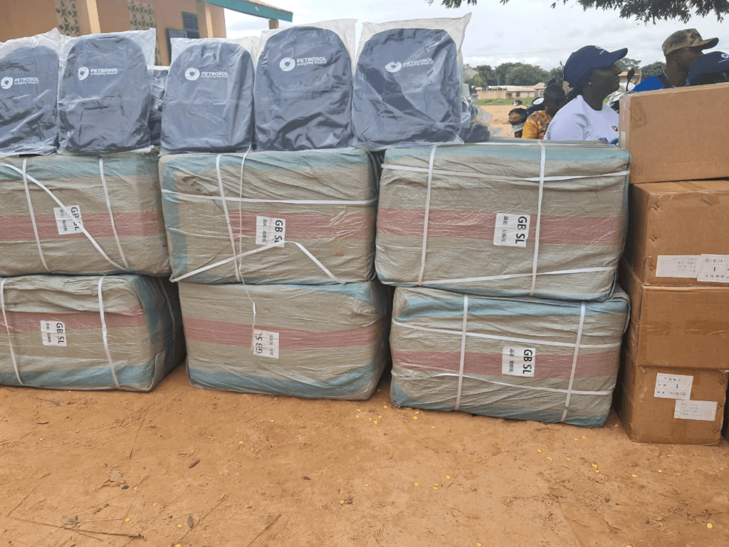 Petrosol gives back to society by donating 3,600 books and bags to Sawla DA Primary