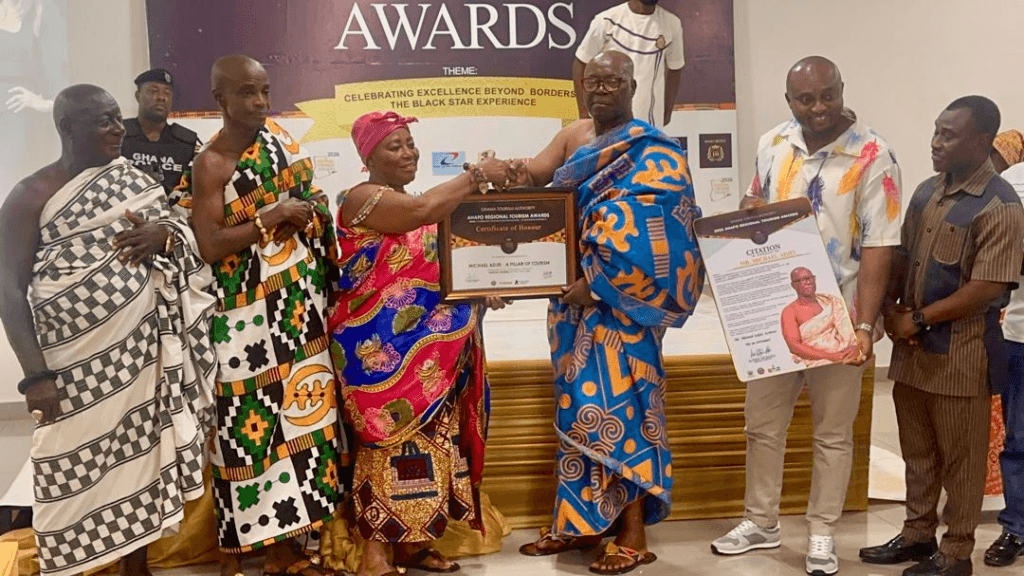 Ghana records surge in 2025 tourism receipts as Ahafo Region honors top industry players