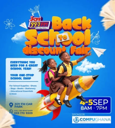 Big deals, massive discounts expected as Joy FM Back-to-School Fair kicks off today