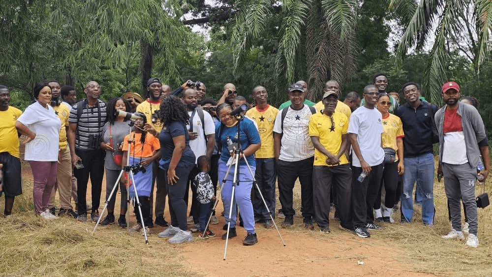 MTN Media Republic, Ghana Wildlife Society embark on bird, butterfly walk