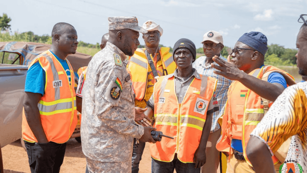 NADMO intensifies monitoring in Daboya as Bagre Dam spillage raises flood fears