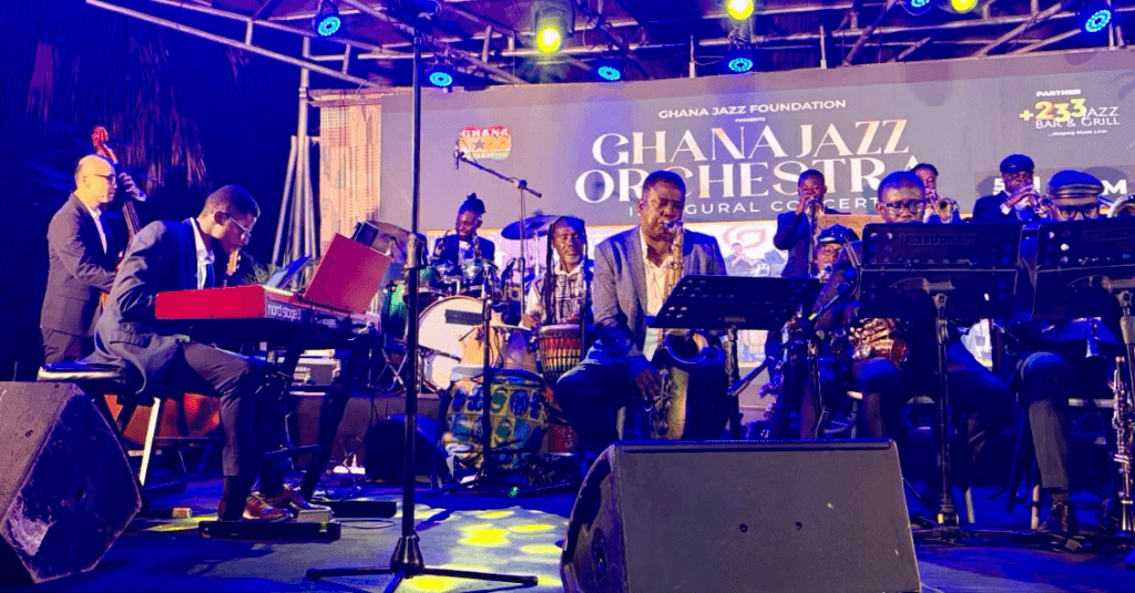 Ghana Jazz Orchestra cooks tasty fare at launch