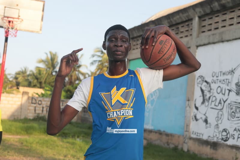 MyJoyOnline Gets Result: FIFA/ FIBA agency Pep Sports moves to admit Ghana’s 7-Foot Basketball dreamer, Mac-Saawa, to its Ultra-Modern Sports campus