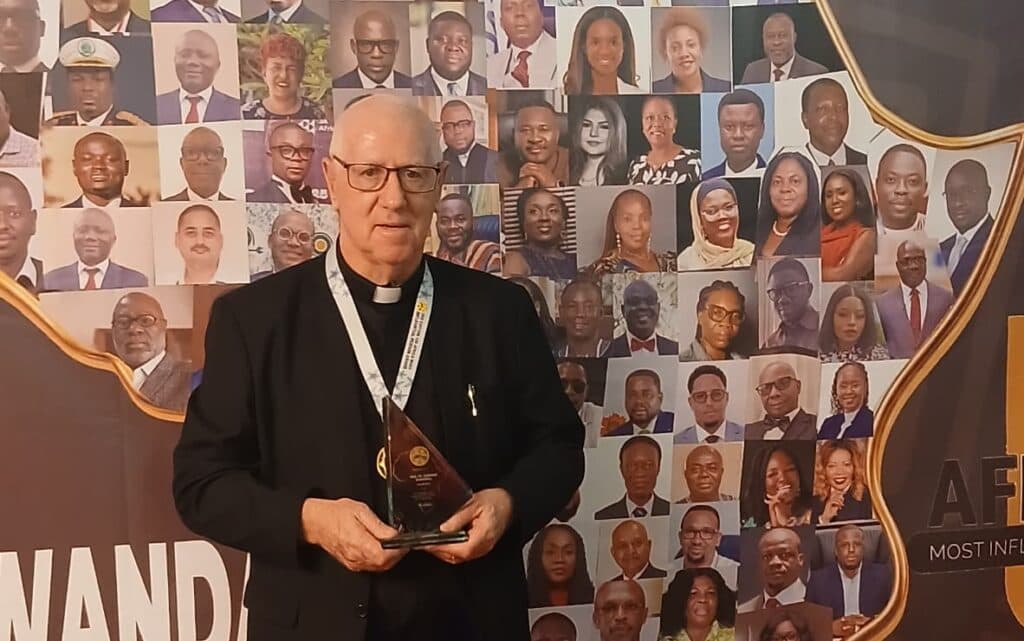 Fr Andrew Campbell honoured among 100 Africa Most Influential Persons in Rwanda