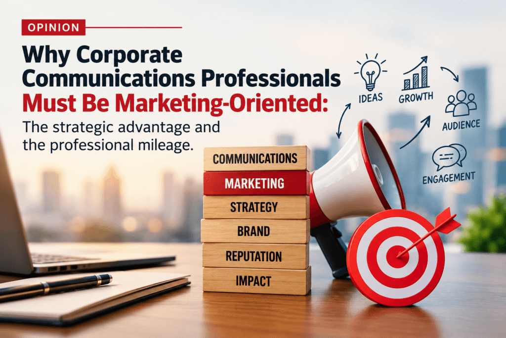 Why Corporate Communications Professionals Must Be Marketing-Oriented: The strategic advantage and the professional mileage