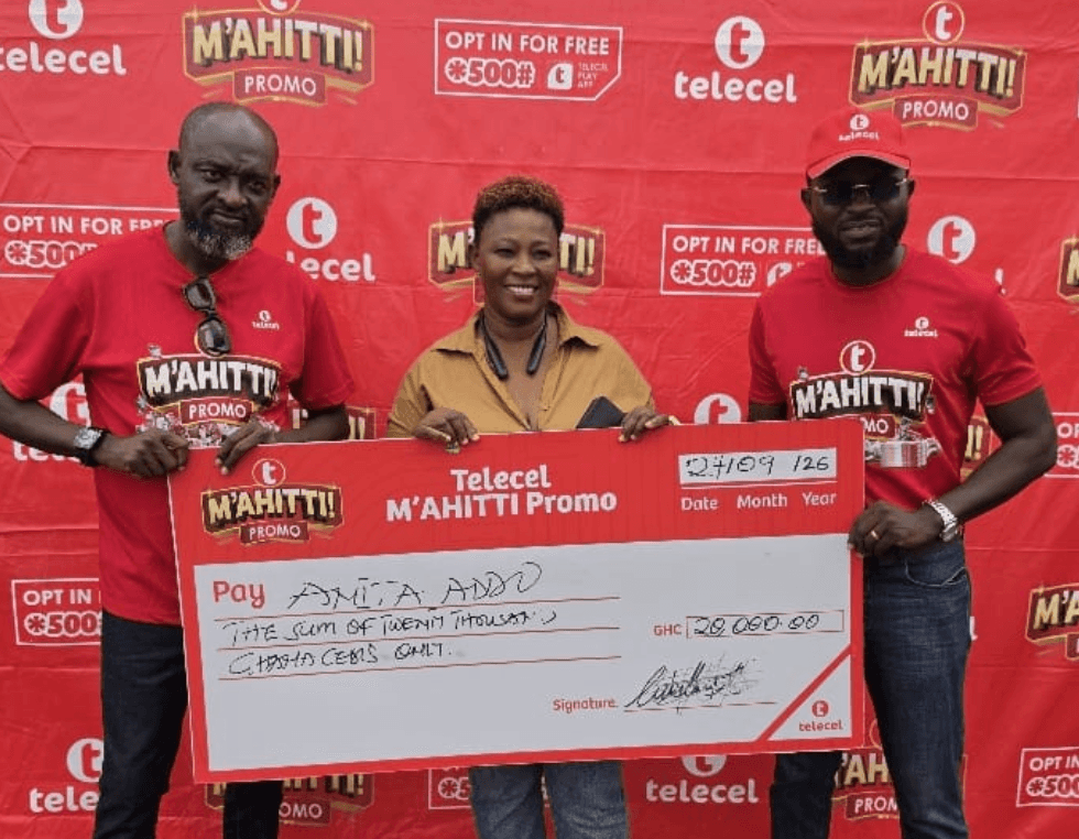 Mother of four and Jasikan teacher among new Telecel M’ahitti Promo winners