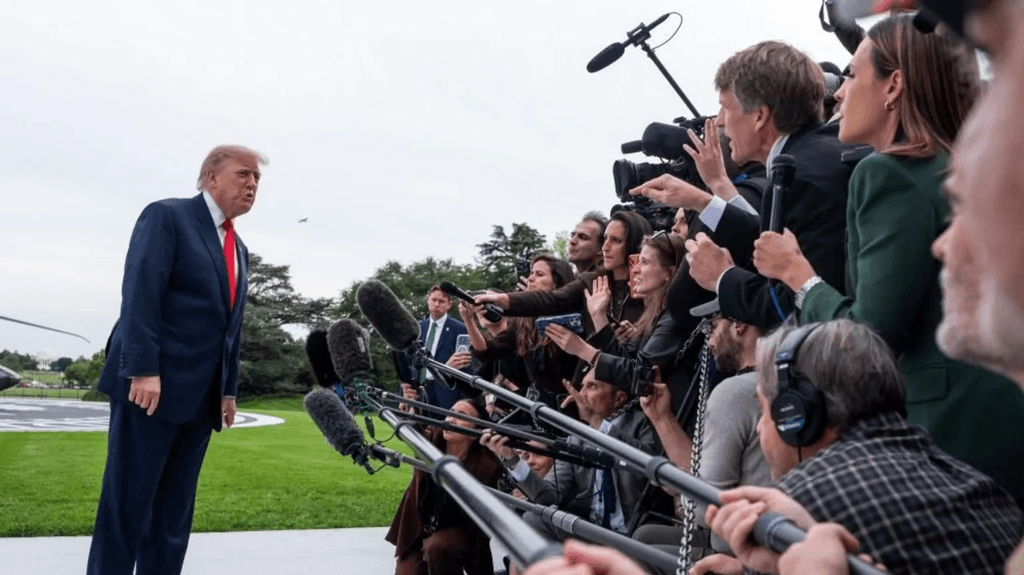 US Justice Department investigates TV networks over Trump pool coverage