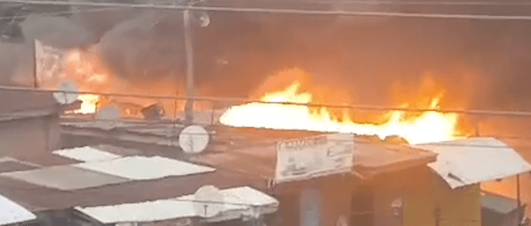 Kumasi: One injured, shops destroyed in Atasemanso fire in Kumasi