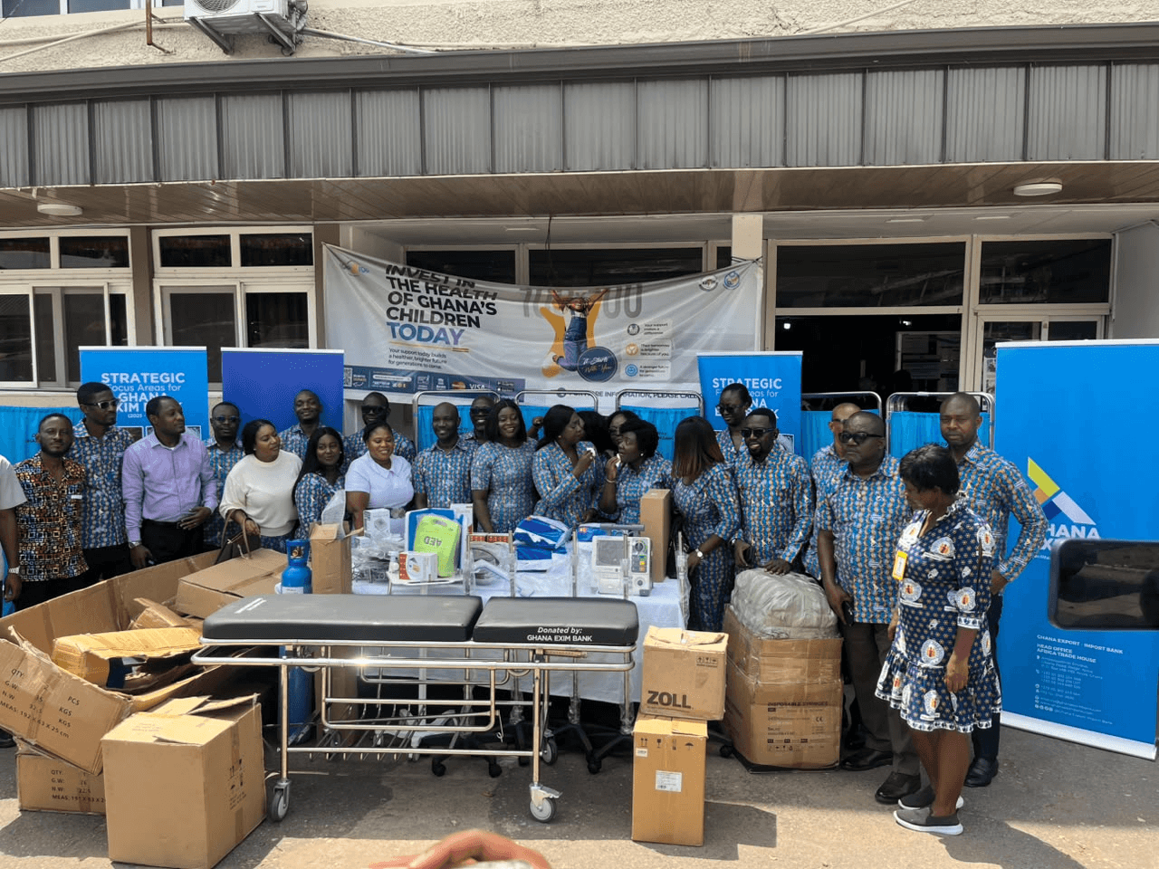 GEXIM urges banks to support refurbishment of Korle-Bu Teaching Hospital’s Child Health Department