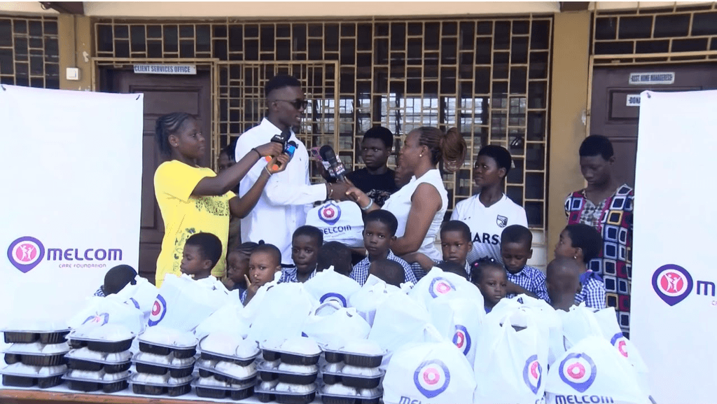 Melcom serves 1,000 meals to children in selected orphanage homes