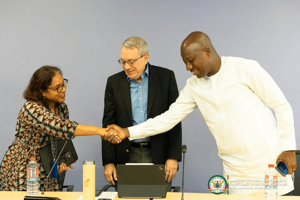 Photos: Mahama Ayariga engages World Bank on sustainable cities development