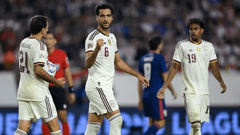Substitute Merino scores twice as Spain win in Croatia