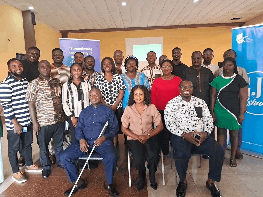MEHSOG and GFD build capacity of Ashanti Region journalists on inclusive disability reporting