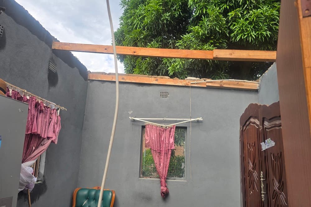 Red Cross assesses damage after severe winds hit homes in Free State