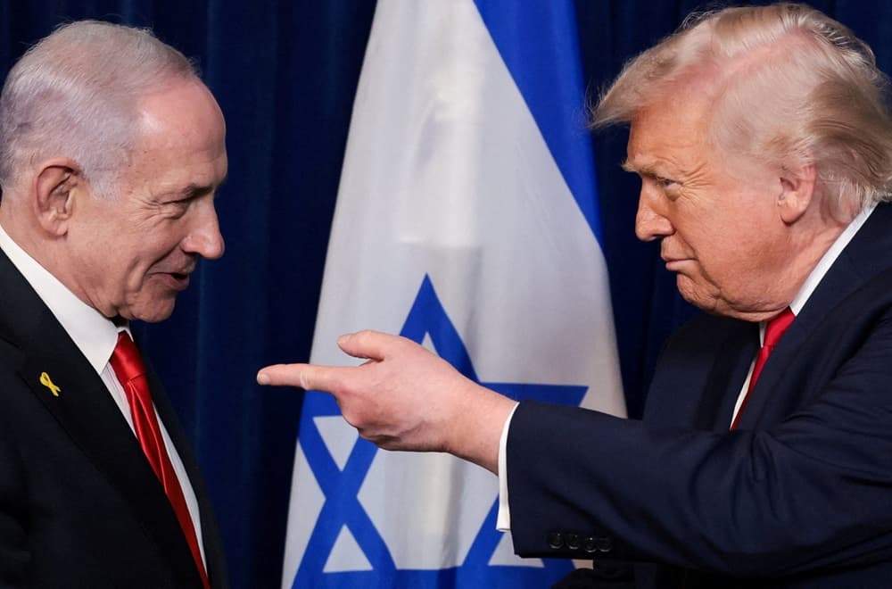 Trump shows irritation with Netanyahu before White House talks