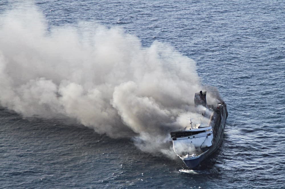 Five dead, 41 missing from Indonesian ferry fire: Authorities