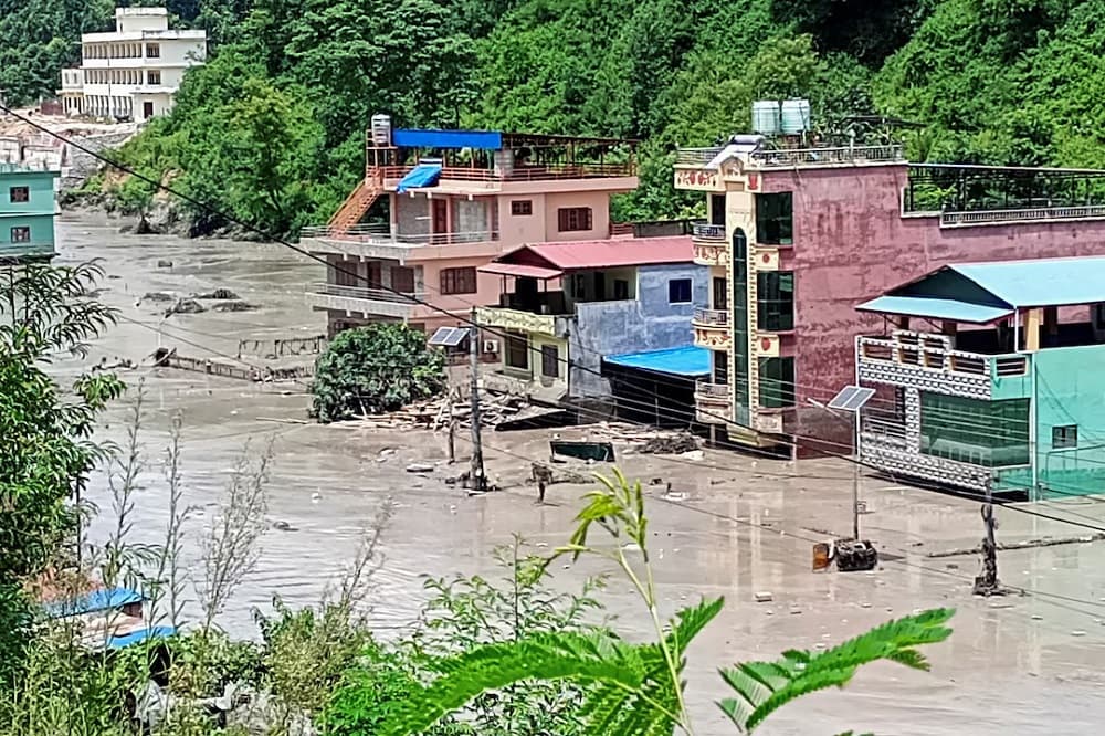 At least nine killed, 384 missing following Nepal floods