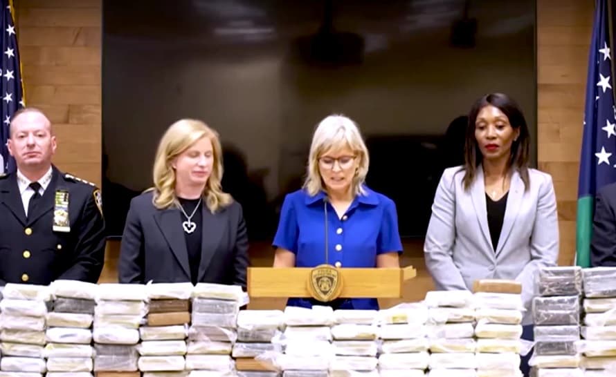 NYPD seizes 266 kg of cocaine worth $10 mln, largest haul in a decade