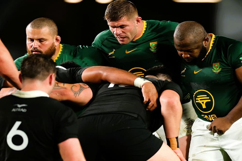 All Blacks coach raises concerns over Springbok scrum tactics