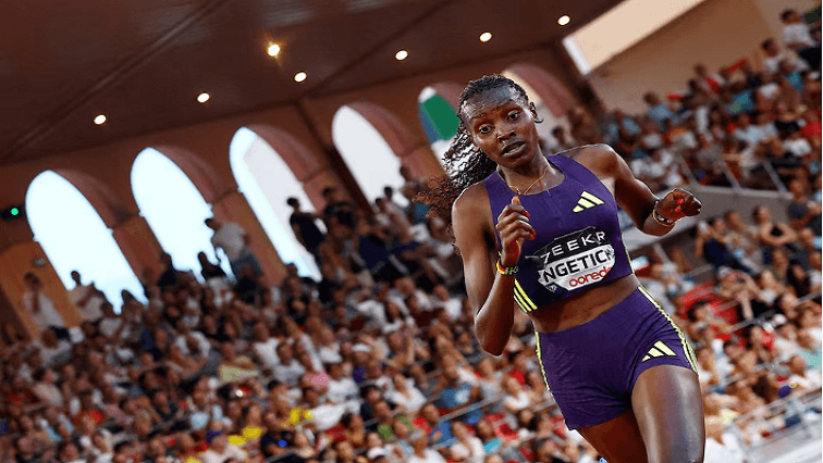 Kenya’s Ngetich breaks women-only half marathon world record