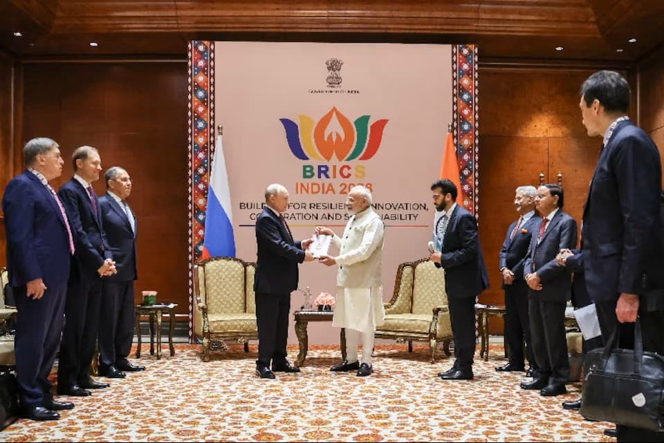Modi, Putin deepen ties as Russia urges BRICS to counter West
