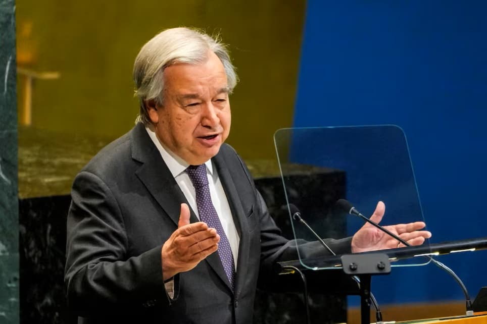Guterres urges global institutions to reflect changing world order