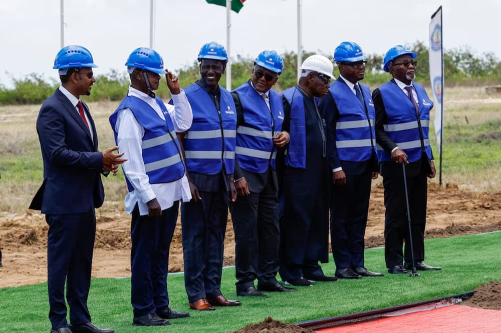 Dangote breaks ground on $16 billion East African oil refinery