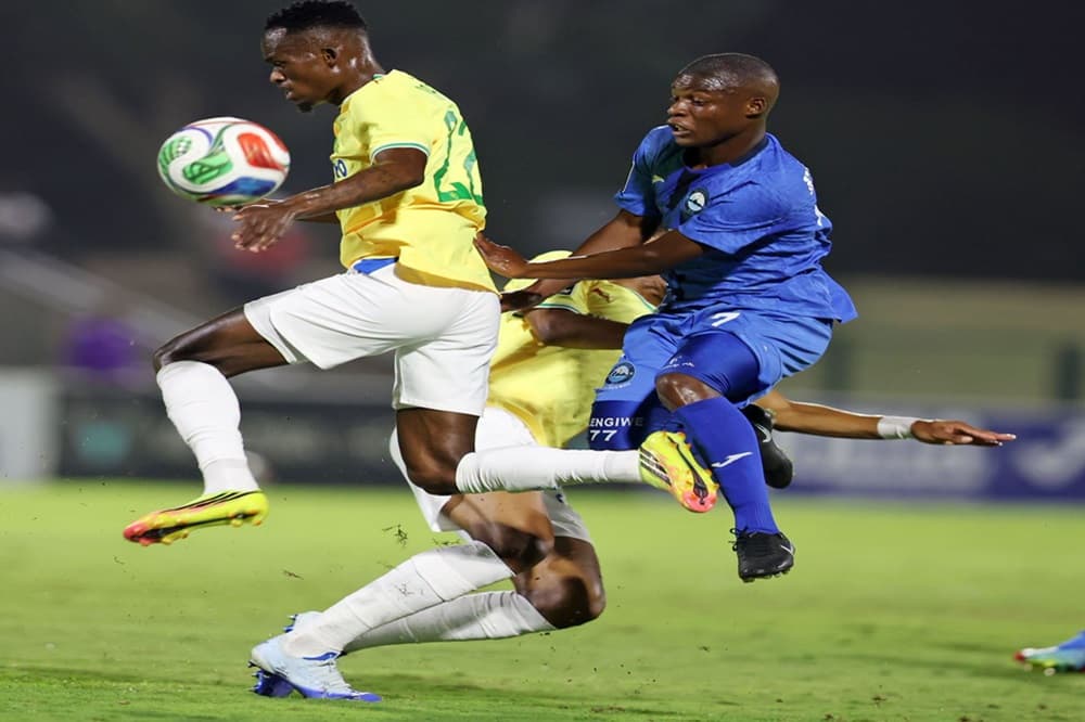 Sundowns thrash Richards Bay FC to move clear at the top