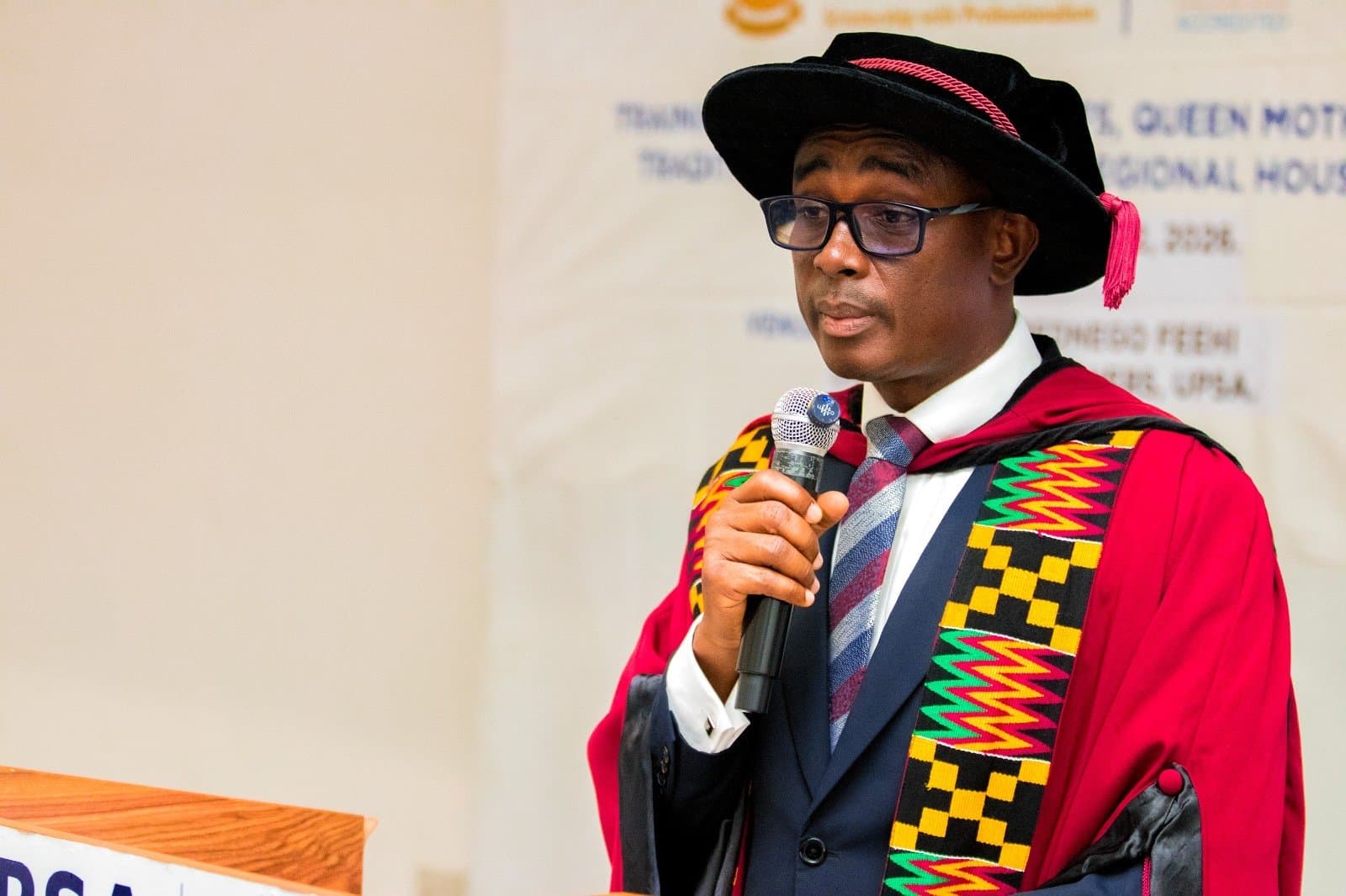 Dr. Nyanyofio urges British Columbia College to produce responsible citizens, not only high achievers