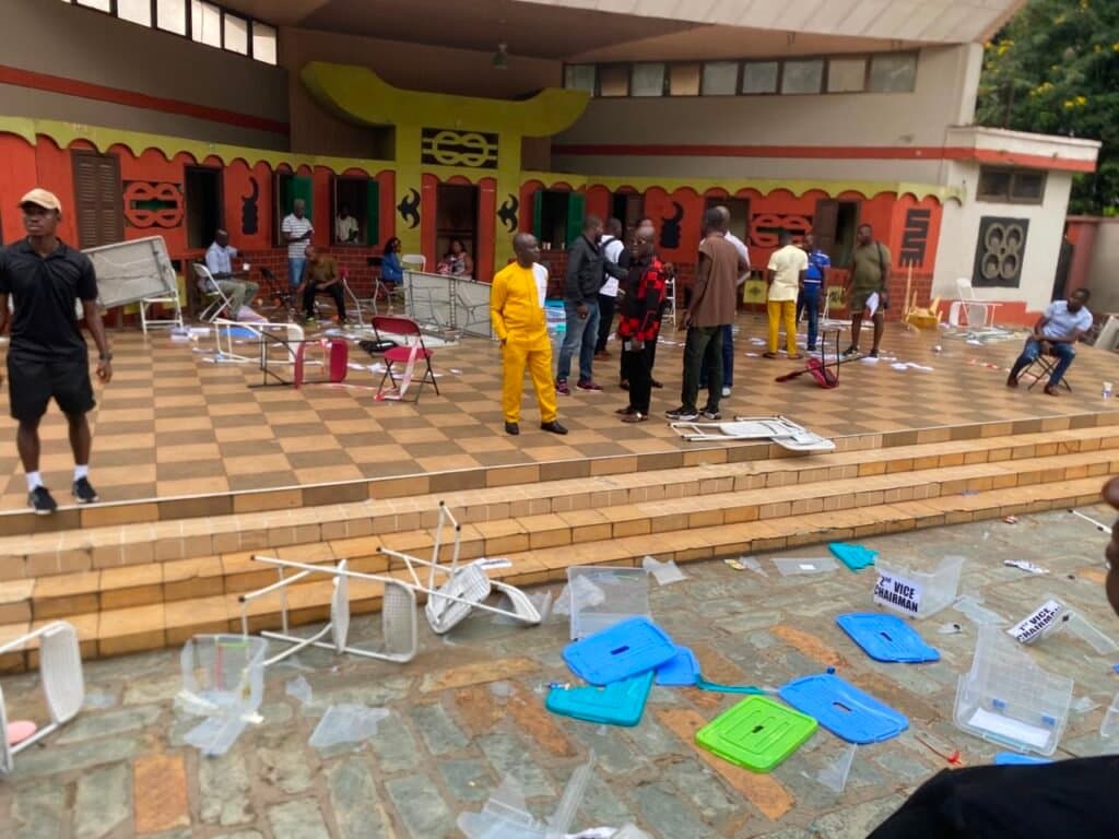 NPP Bantama executive elections halted after ballot boxes destroyed; three arrested