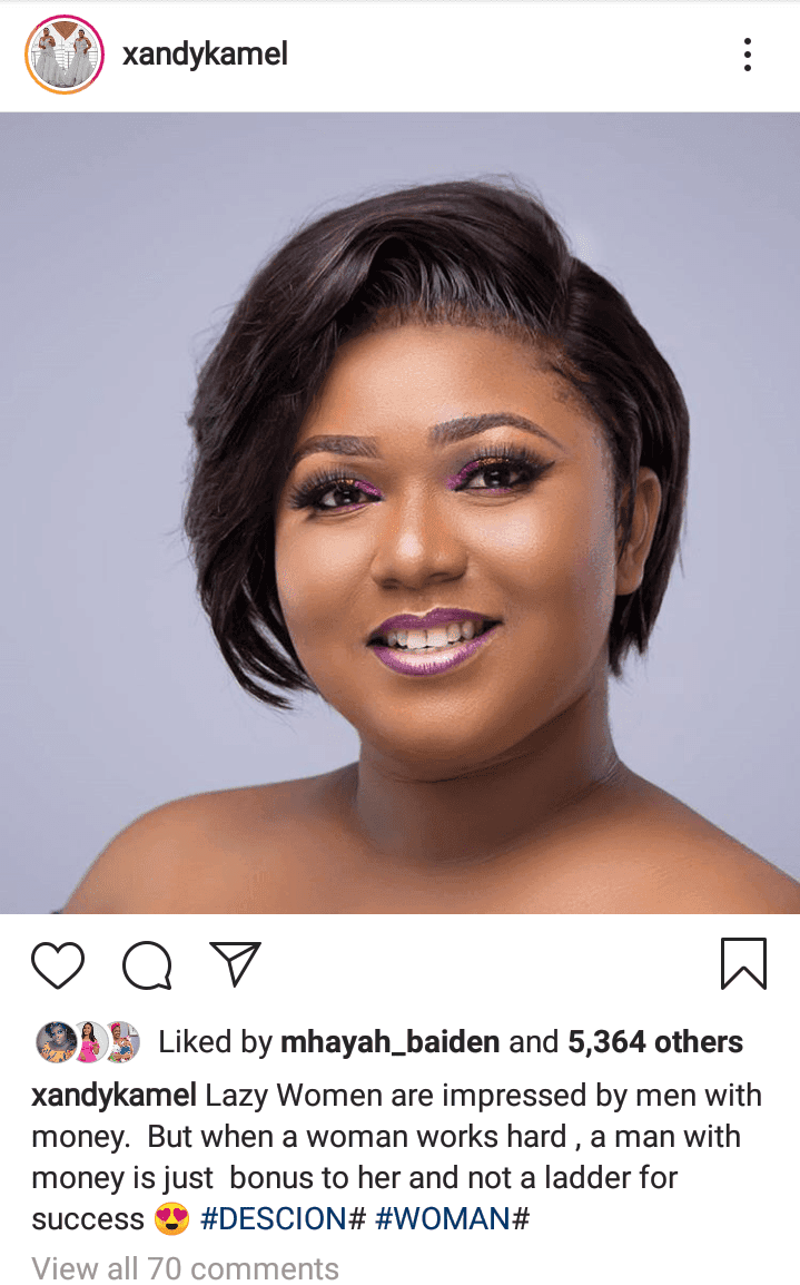 VIDEO: Actress Xandy Kamel Loses Cool And Curses Netizen Over Constant Body-Shaming