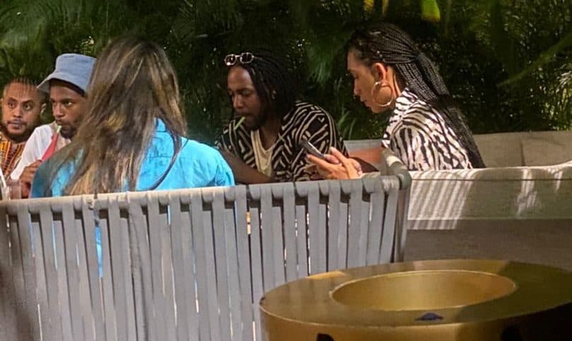 VIDEO: American Rapper, Kendrick Lamar Spotted In Ghana