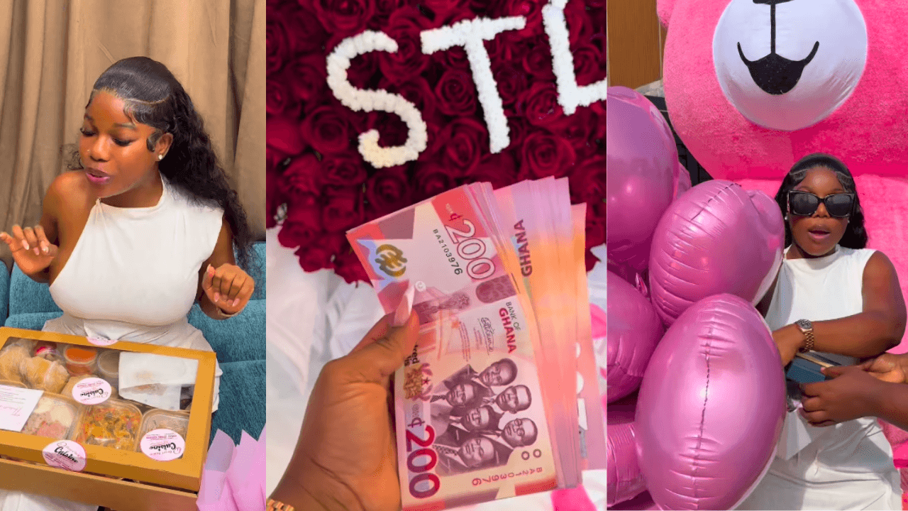 Ghanaian Influencer Sarah Lawson Gets Over GHS 100,000 on Her Birthday
