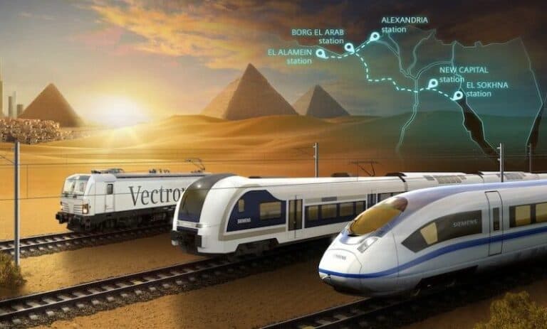 High-speed train from Ain Sokhna to Marsa Matrouh to begin operating mid-September