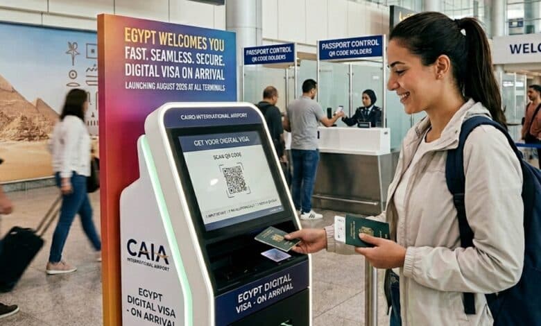 Egypt to launch new e-visa system in August to hit 30 million tourism target