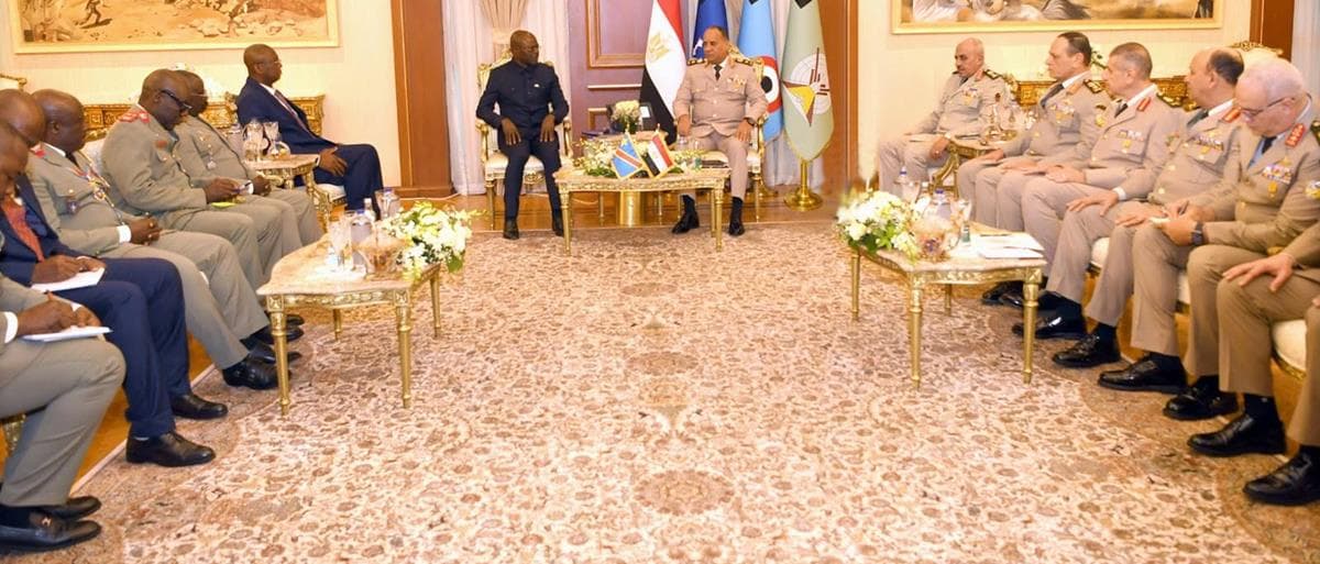 Egypt, Congo discuss boosting military, security cooperation