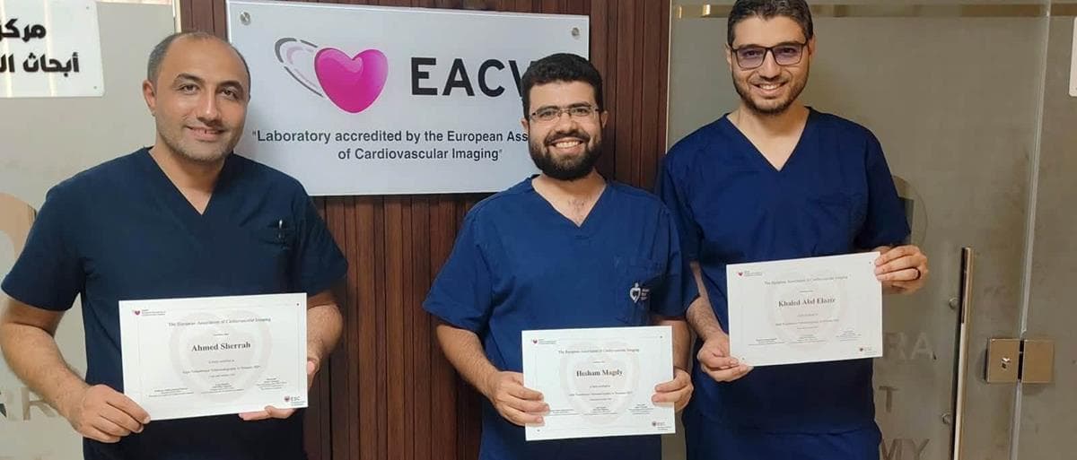 Al-Mabara Heart Academy obtains EACVI accreditation as global center