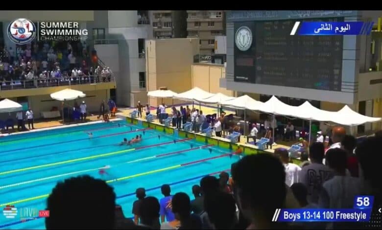Video: Young swimmer rescues fainting competitor mid-race in Alexandria