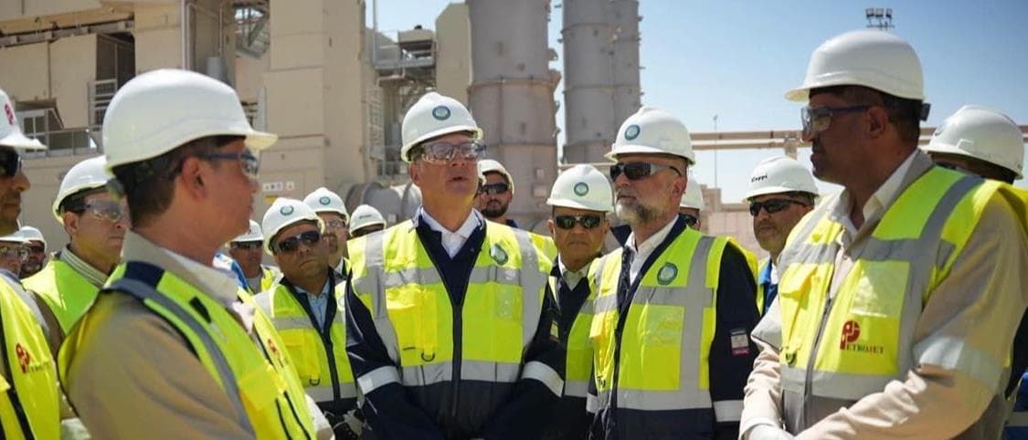 Egypt’s Petroleum Minister reviews strategic gas project in Jordan