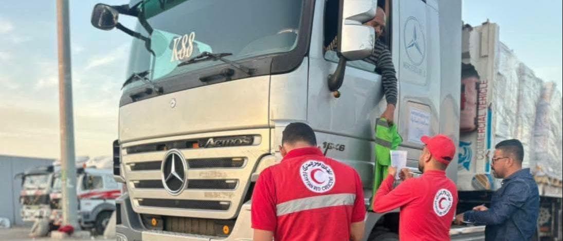 286th “Zad al-Ezza” Egyptian aid convoy enters Gaza