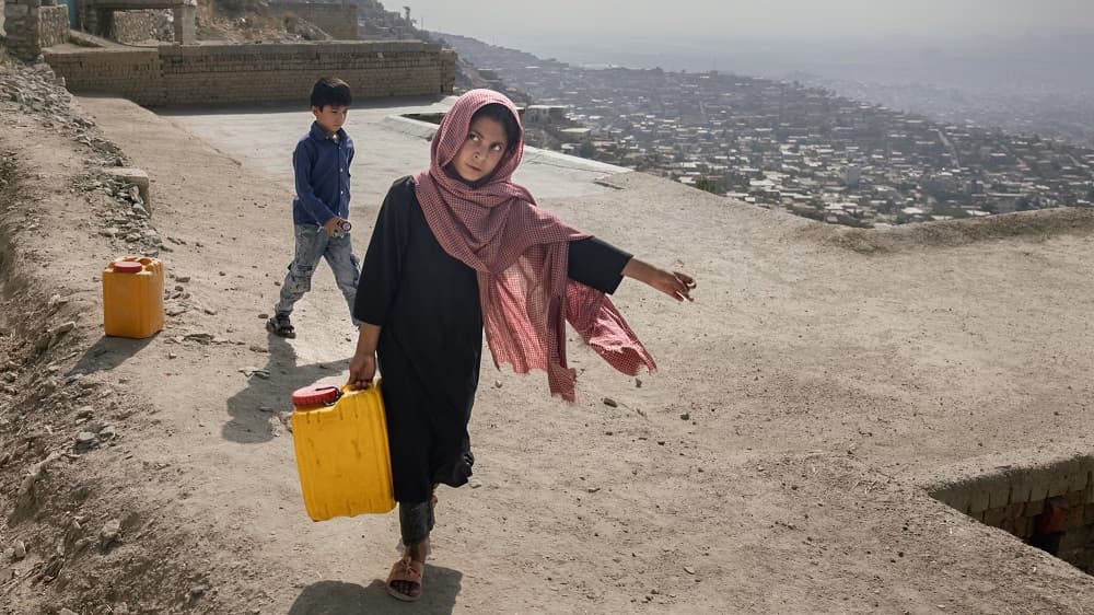 This city is on track to run out of water by 2030. For many residents, that day is already here