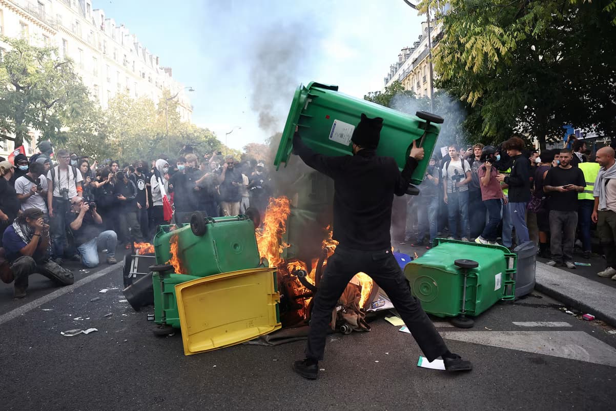 France’s student protests highlight a debt crisis that could spill over to the rest of Europe