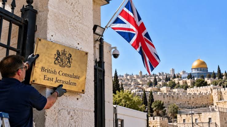 Israel forces out British diplomats in Jerusalem over West Bank sanctions