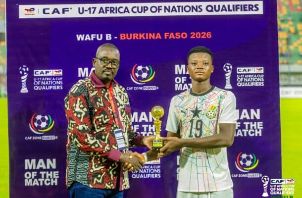 WAFU B U17: Alidu Issah named Player of the Match after powering Black Starlets to victory