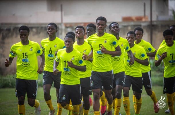 WAFU B U17: Black Starlets hold recovery session after Benin victory