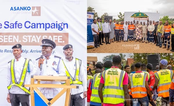 Asanko Gold, Police, DVLA join forces to promote safer roads in mining areas
